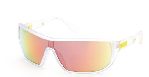 Lunette De Soleil Panoramique Web Eyewear Transparent - Xxs