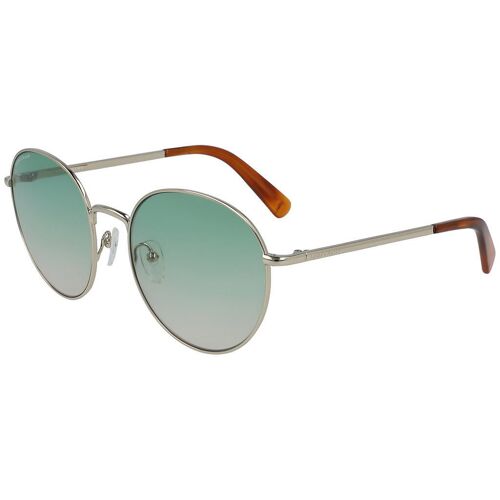 Lunette De Soleil Ronde Longchamp Doré - M