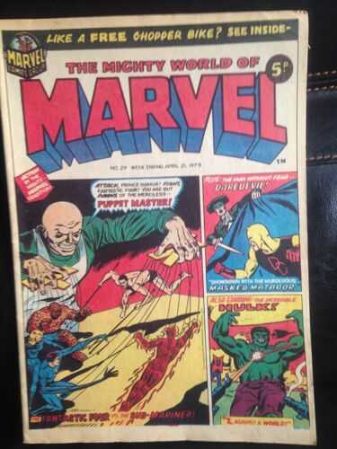 The Mighty World Of Marvel N°29 1973 