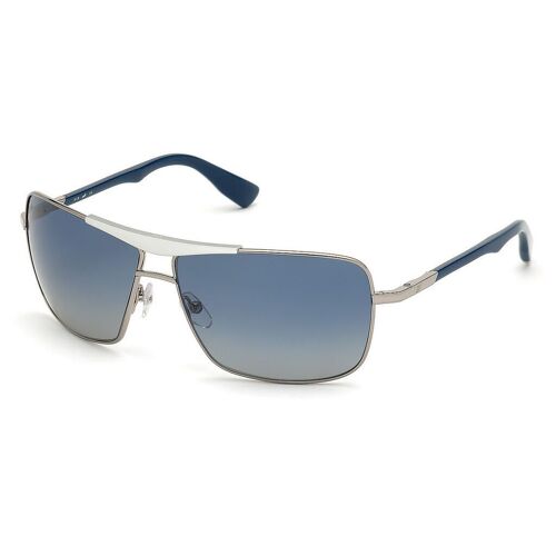 Lunette De Soleil Aviateur Web Eyewear Argenté - Xl