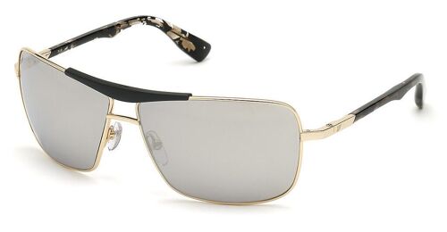 Lunette De Soleil Aviateur Web Eyewear Doré - Xl