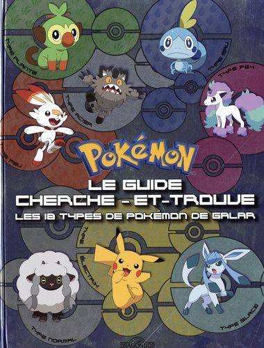 Le Guide Cherche-Et-Trouve Pokémon - Les 18 Types De Pokémon De Galar