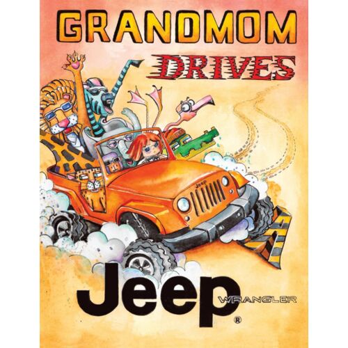 Grandmom Drives A Jeep