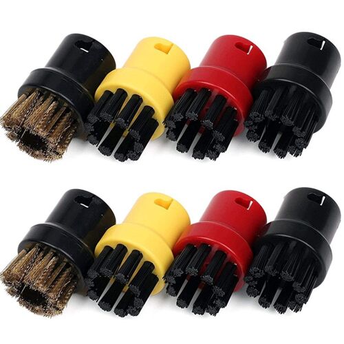Lot De 8 Brosses De Nettoyage À Vapeur Pour Kärcher Sc1 Sc2 Ctk10 Sc3 Sc4 Sc5 Sc7