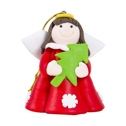 Poupée Ange De Décoration D'arbre De Noël, 7cm De Haut, Fournitures De Vacances, Meilleur Cadeau Pour Enfants Filles Garçons Adolescents