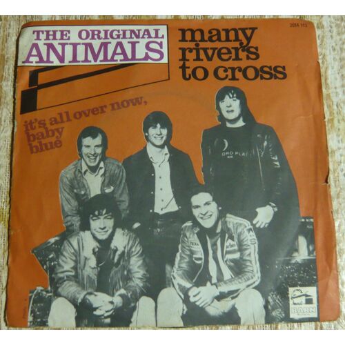 Many Rivers To Cross  /  Il's All Over Now Baby Blue 
