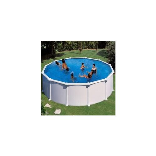 Piscine ronde hors sol en acier 550 x 132 cm