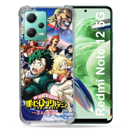 Coque Renforcée Pour Xiaomi Redmi Note 12 5g Manga My Hero Academia Affiche