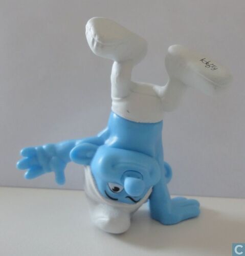 Figurine Schtroumpf Costaud Mac Do 2013