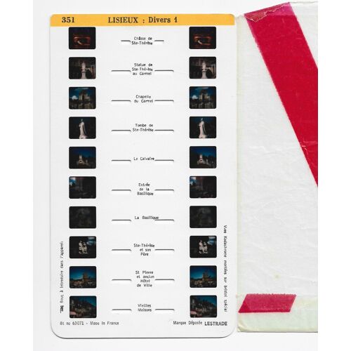 Carte Lestrade 351 Lisieux : Divers 4