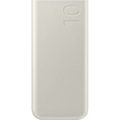 Samsung Galaxy Eb-P3400 - Banque D'alimentation - 10000 Mah - 25 Watt - 2770 Ma - Sfc, Pd 3.0 - 2 Connecteurs De Sortie (24 Pin Usb-C) - Sur Le Câble : Usb-C - Beige