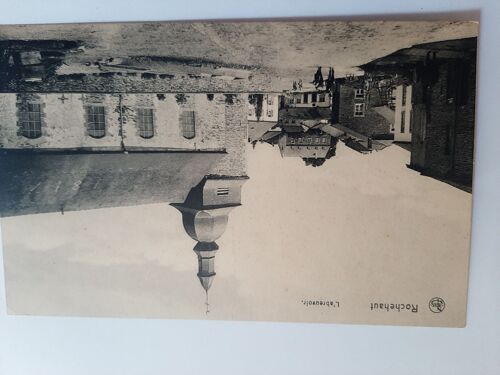 Carte Postale Ancienne Rochehaut L'abreuvoir ! Non Ecrite