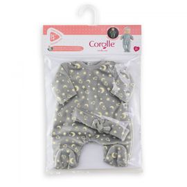 Mes Vêtements De Poupons Corolle BB36 PYJAMA + BANDEAU BRILLE DANS LA NUIT