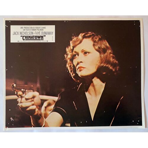 Chinatown : Photo D'exploitation Cinématographique - Format 22,5x28,5 Cm - De Roman Polanski Avec Jack Nicholson, Faye Dunaway, John Huston, John Hillerman, Diane Ladd - 1974 #