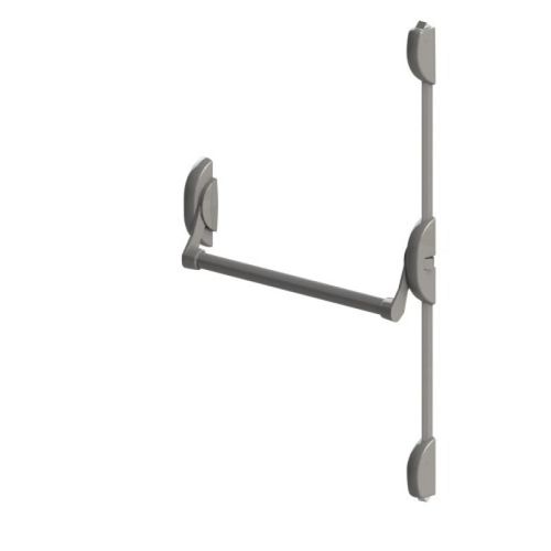 Serrure antipanique 3 points - cross-bar - coupe-feu - blanc - CP 300 DOM