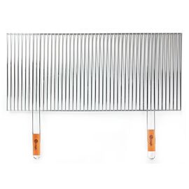Grille decoupable pour barbecue 90x40cm - Somagic