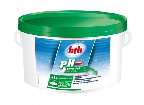pH moins micro-billes 5 kg - HTH