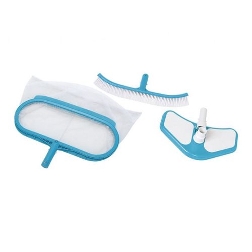 INTEX Kit nettoyage Deluxe épuisette fond-tete balai