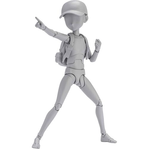 S.H.Figuarts Body-Kun: Ken Sugimori Edition Dx Set (Gray Color Ver.) [Import Japonais]