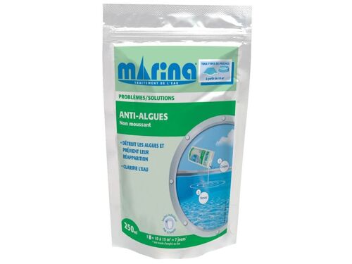 Sachet unidose SOS anti-algues choc pour 10 à 15 m³ - Marina