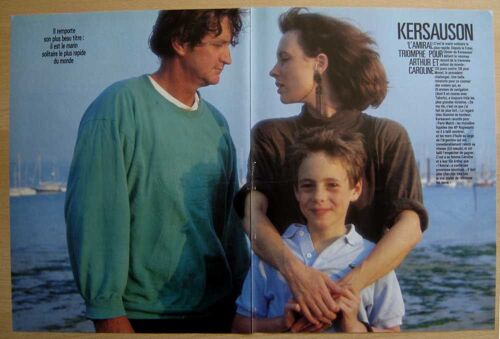 Paris Match N°2086, Coupure De Presse, Olivier De Kersauson