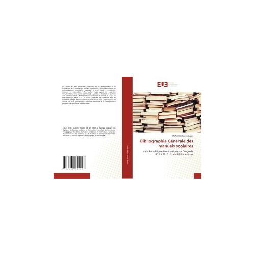 Bibliographie Générale Des Manuels Scolaires
