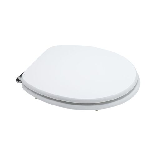 ABATTANT DE TOILETTES UNIVERSEL FSC LAQUÉ BLANC ET PARFUMÉ AU BOIS