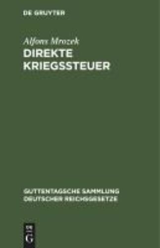 Direkte Kriegssteuer
