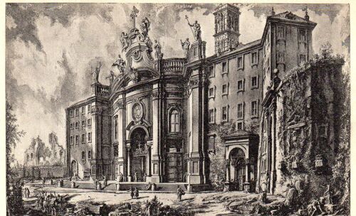 Carte Postale Ancienne - Oeuvre De Piranesi - Palais Et Monuments - Editions Auguste Vincent - Paris