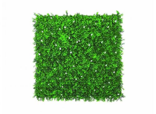Panneau Décoratif De Feuillage Synthétique - Imitation Jasmin - 100 X 100 Cm