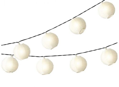 Guirlande Solaire Lanternes Chinoises 10 Led