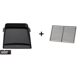 Plancha pour barbecue WEBER Genesis 3 bruleurs + 1/2 grille