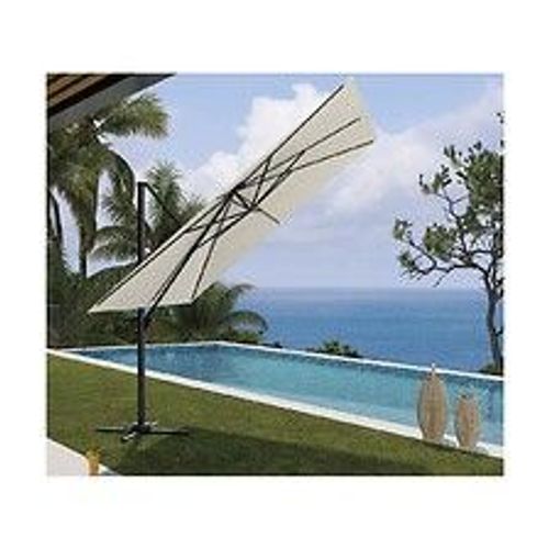Sunking - Parasol Déporté 3x3m - Lin