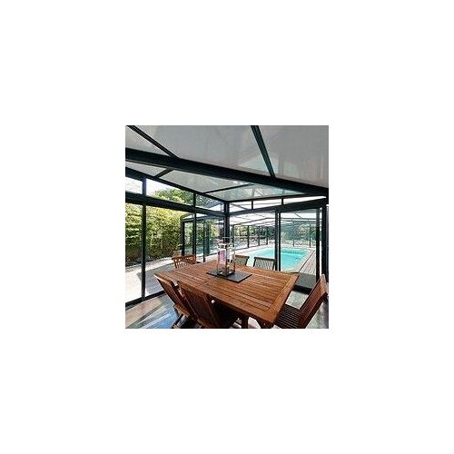 Dimexact Film Solaire Anti Chaleur Pour Véranda En Plexiglass Et Polycarbonate, Blanc, De L : 1.52 M X H : 2 M, En Rouleau