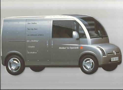 Renault  Depliant Concept Car Modus2 Et Operandi  2000