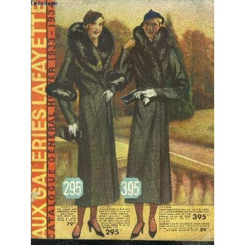 Aux Galeries Lafayette Catalogue Hiver 1933 1934