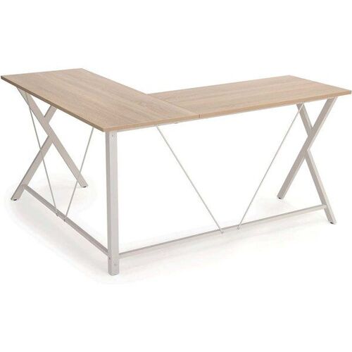 Table D'angle En Forme De L Gain De Place, Brou-De-Noix