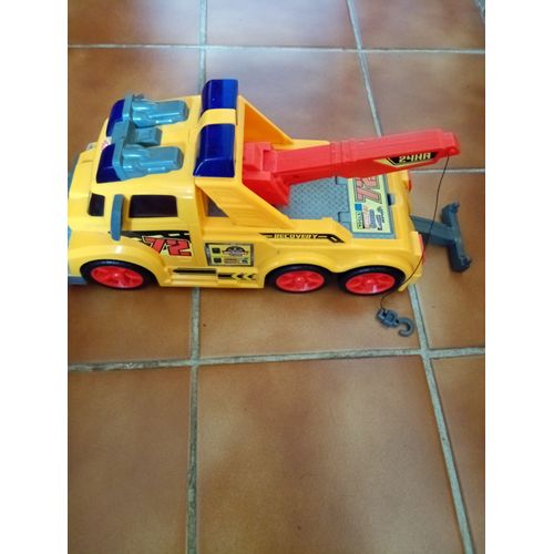 Camion Dickie Toys 33 X 15 Cm.Fonctionne Avec 2 Piles 1,5v R6