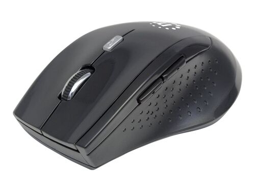 Souris sans fil optique Manhattan Curve noir
