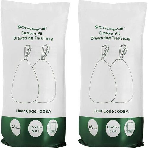 90 Sacs poubelle 8L