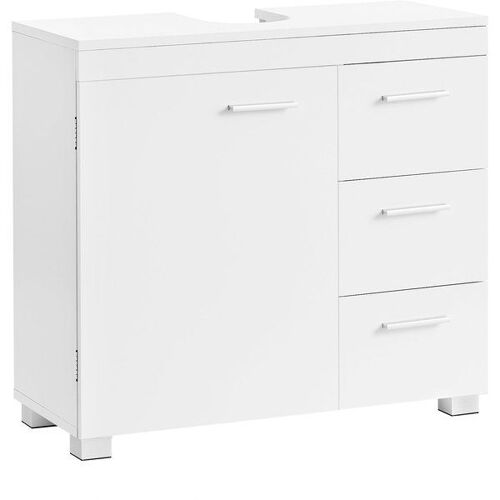 Meuble sous lavabo blanc