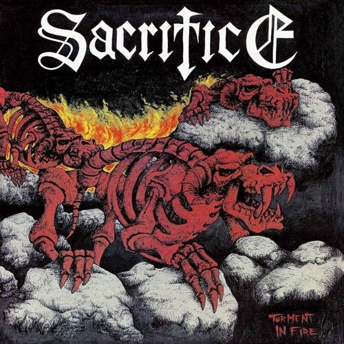 Sacrifice - Torment In Fire - Clear Red/Yellow [Vinyl Lp] Clear Vinyl, Ltd Ed, Red, Yellow, Photos, Poster, Reissue