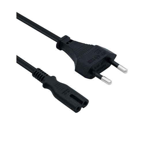 Tolesum 1.5m (4.9ft) Câble D'alimentation Eu Plug C7 Bipolaire 2 Câble Pour Ps5 / Ps4 / Ps3 / Xbox Série X/S - Noir