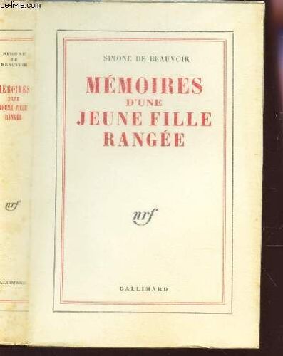 Memoires D'une Jeune Fille Rangee