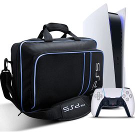 Sac De Transport Pour Console Ps5, Contrôleur Dualsense, Câbles Et Accessoires