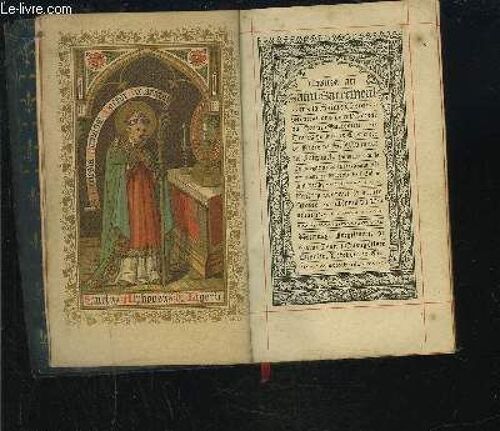 Visites Au Saint Sacrement Et La Sainte Vierge - Meditations Pour L'octave Du Saint Sacrement.