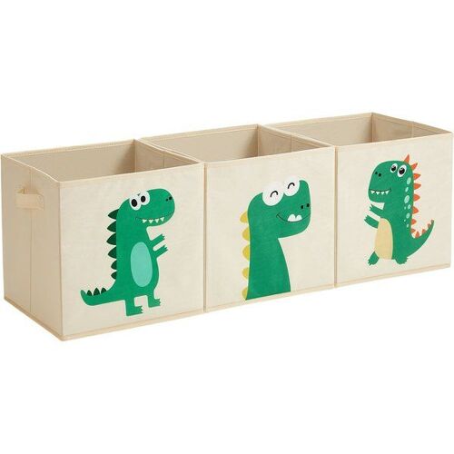 3 Boîtes Enfant Dinosaure