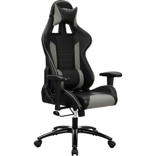 Chaise gamer noir gris