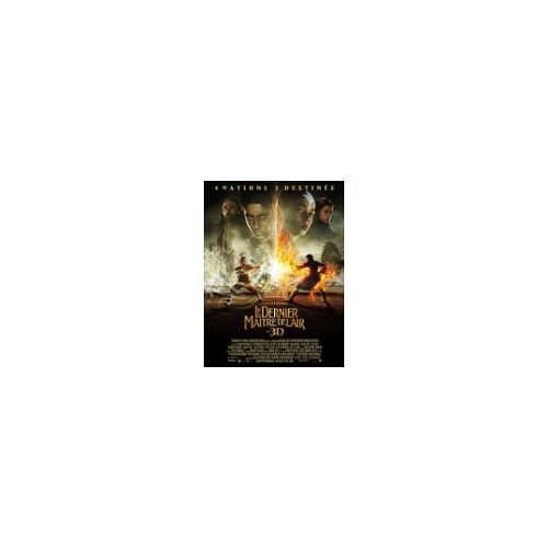 Le Dernier Maître De L'air - The Last Airbender - M Night Shyamalan - Noah Ringer - Affiche De Cinéma Pliée 175x120 Cm