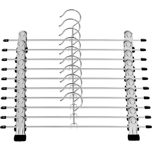 Cintre en métal pour pantalon, Argenté